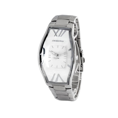 Chronotech Silver Stainless Steel Watch - Hilstor