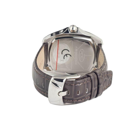 Chronotech Black Leather Watch - Hilstor