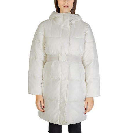 Calvin Klein Jeans Cream Nylon Jackets & Coat - Hilstor