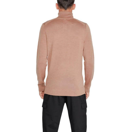 Calvin Klein Beige Wool Turtleneck - Hilstor