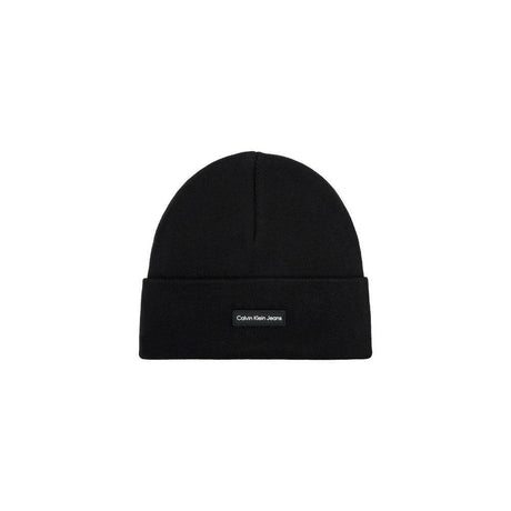 Calvin Klein Jeans Black Recycled Polyester Caps Baseball Hat - Hilstor
