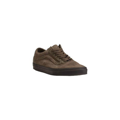 Vans Brown Suede Leather Sneaker - Hilstor