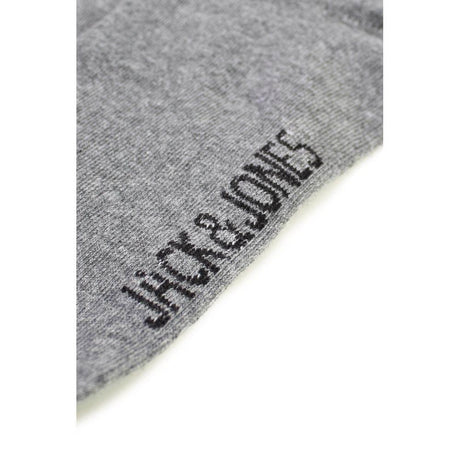 Jack Jones Gray Cotton Sock - Hilstor