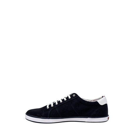 Tommy Hilfiger Blue Cotton Sneaker - Hilstor