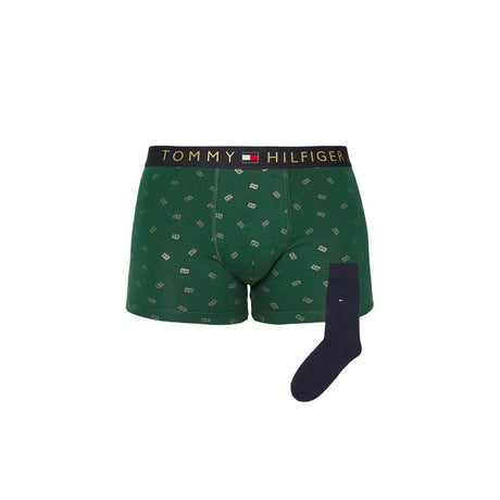 Tommy Hilfiger Green Cotton Boxer - Hilstor