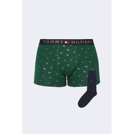 Tommy Hilfiger Green Cotton Boxer - Hilstor