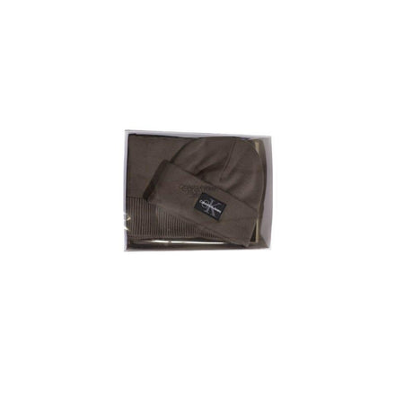 Calvin Klein Jeans Brown Cotton Scarf - Hilstor