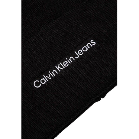 Calvin Klein Jeans Black Cotton Caps Baseball Hat - Hilstor