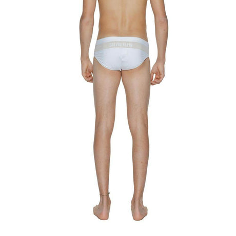 Calvin Klein White Polyamide Swim Brief - Hilstor