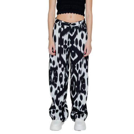 Street One Black Linen Pant - Hilstor