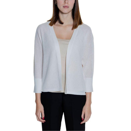 Street One White Viscose Cardigan - Hilstor