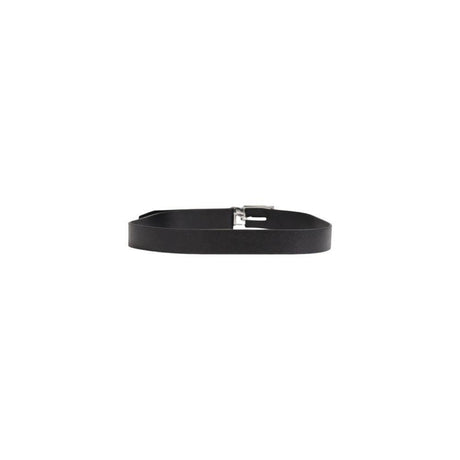 Guess Black Leather Belt - Hilstor