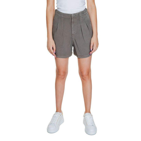 Vero Moda Beige Lyocell Short - Hilstor
