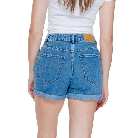 Vero Moda Light Blue Cotton Short - Hilstor