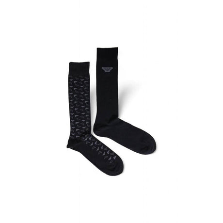 Emporio Armani Underwear Black Cotton Sock - Hilstor
