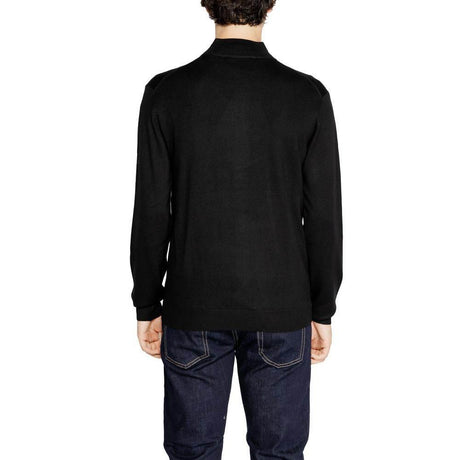 Hamaki-Ho Black Viscose Cardigan - Hilstor