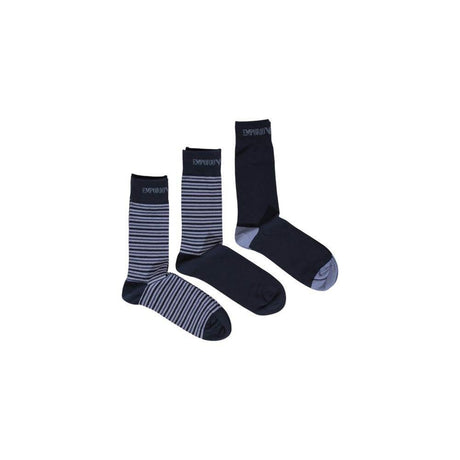 Emporio Armani Underwear Blue Cotton Sock - Hilstor