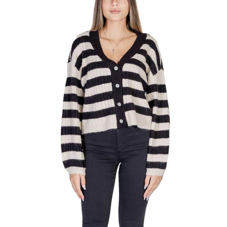Vero Moda Beige Polyester Cardigan - Hilstor