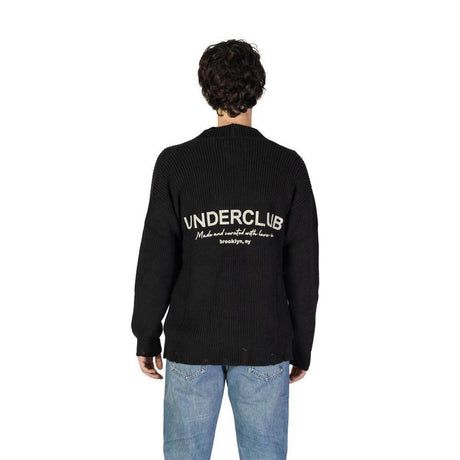 Underclub Black Cotton Cardigan - Hilstor