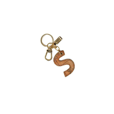 Alviero Martini Prima Classe Beige Cotton Keychain - Hilstor