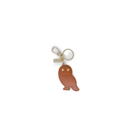 Alviero Martini Prima Classe Beige Leather Keychain - Hilstor