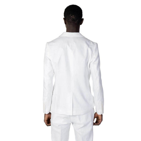 Antony Morato White Linen Blazer - Hilstor