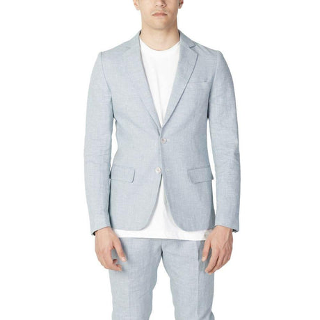 Antony Morato Green Linen Blazer - Hilstor