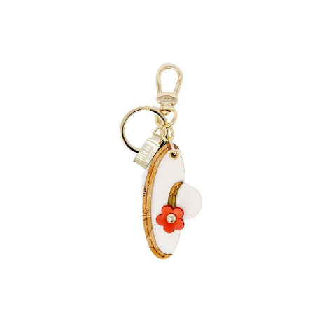 Alviero Martini Prima Classe Beige Polyester Keychain - Hilstor