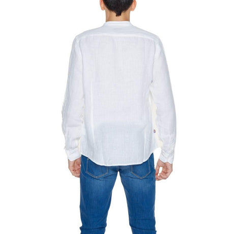 Blauer White Linen Shirt - Hilstor