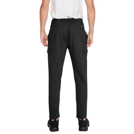 Calvin Klein Black Recycled Polyester Joggers Workout Pant - Hilstor