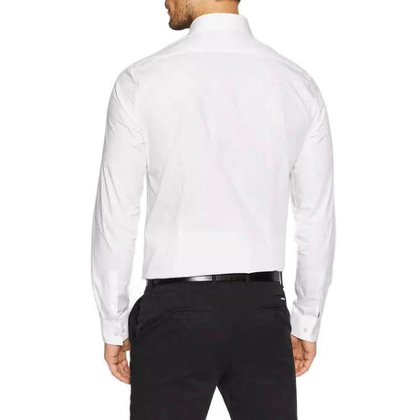 Calvin Klein White Cotton Shirt - Hilstor