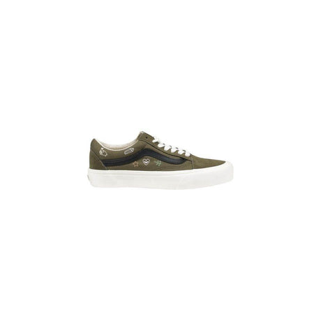 Vans Green Leather Sneaker - Hilstor