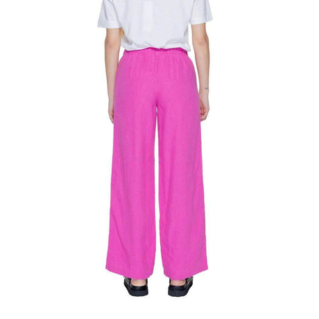 Only Pink Linen Pant - Hilstor