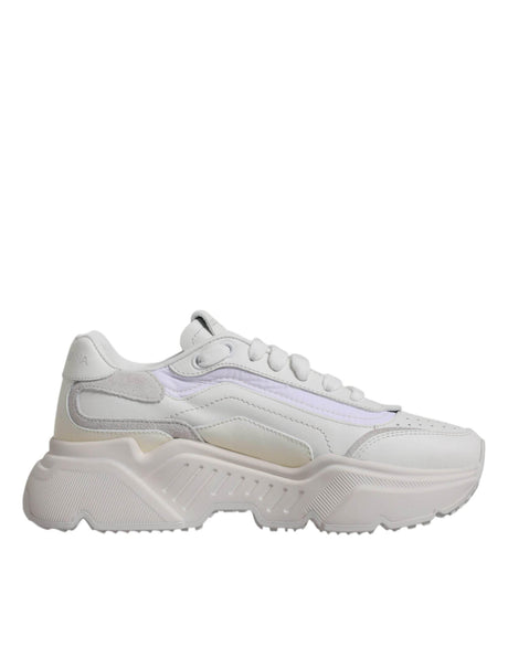 Dolce & Gabbana White Daymaster Low Top Sneakers Shoes - Hilstor