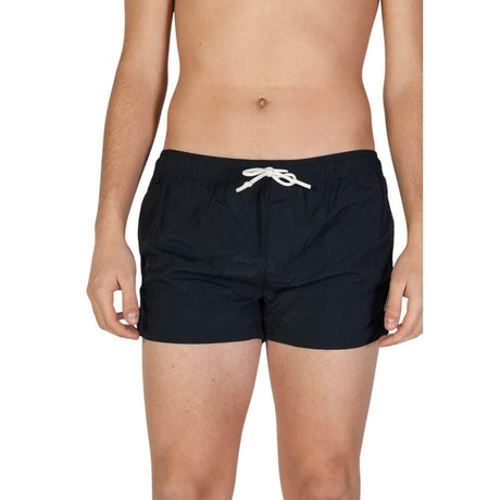 Hamaki-Ho Black Polyester Swim Short - Hilstor