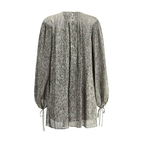 Chloé Silk lamé mini Dress - Hilstor