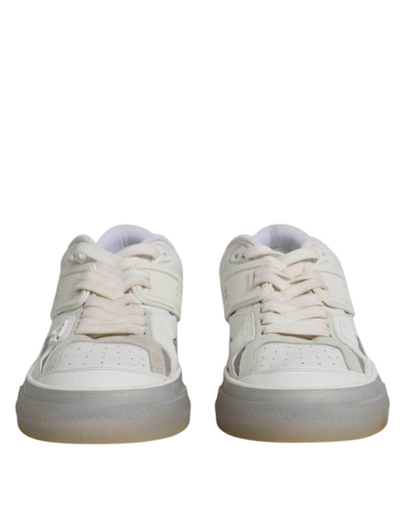 Dolce & Gabbana White DG Logo CUSTOM 2.Zero Sneakers Shoes - Hilstor