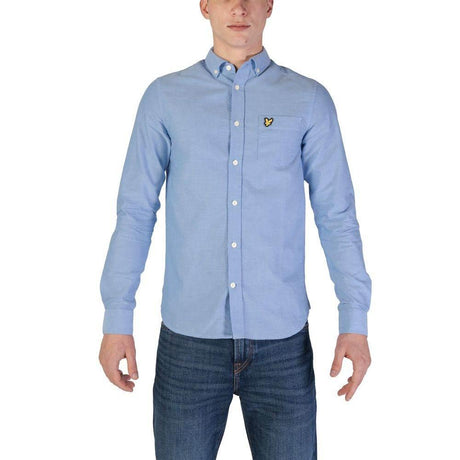 Lyle & Scott Blue Organic Cotton Shirt - Hilstor