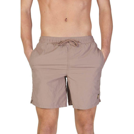 Lyle & Scott Beige Nylon Swim Short - Hilstor