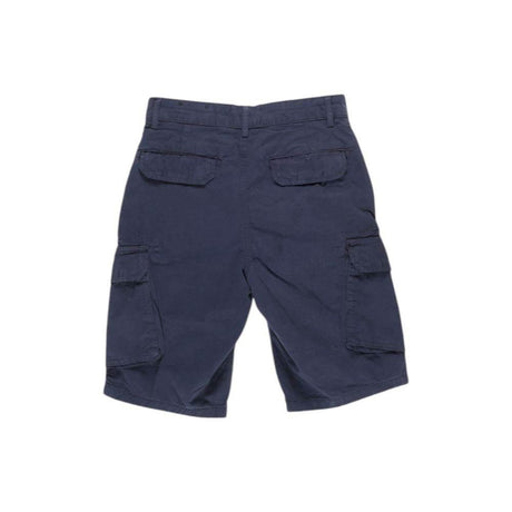 Lyle & Scott Blue Cotton Bermuda - Hilstor