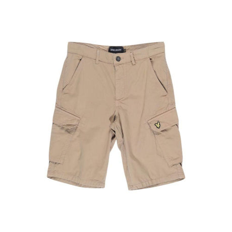 Lyle & Scott Beige Cotton Bermuda - Hilstor