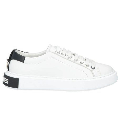 Les Hommes White Calfskin Men Sneaker - Hilstor