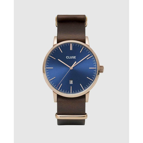 Cluse Brown Leather Watch - Hilstor