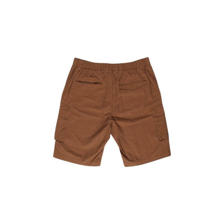 Hamaki-Ho Brown Linen Bermuda - Hilstor