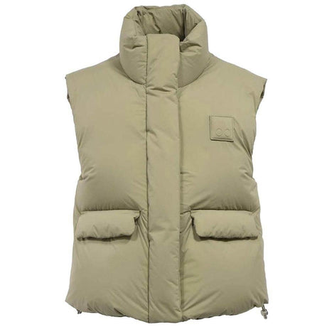 Moose Knuckles Green Nylon Women Vest - Hilstor