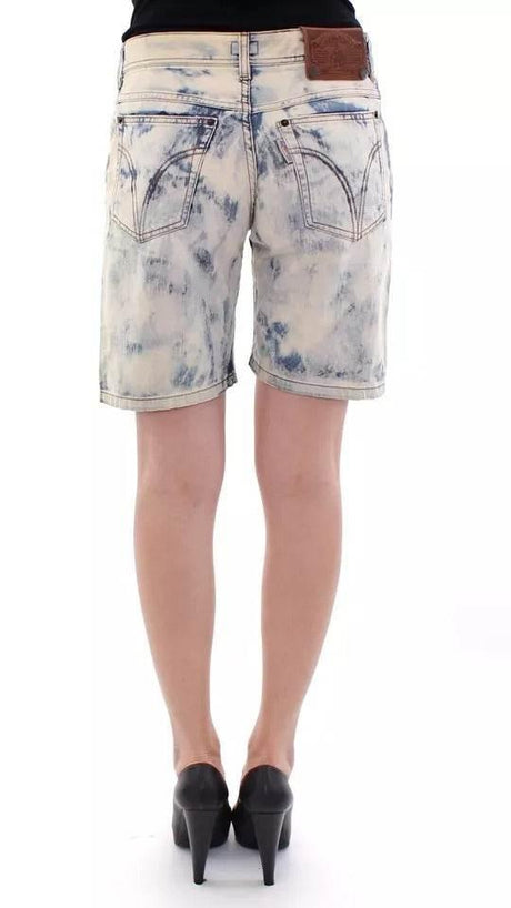 Dolce & Gabbana Blue D&G Cotton Washed Jeans Denim Shorts - Hilstor