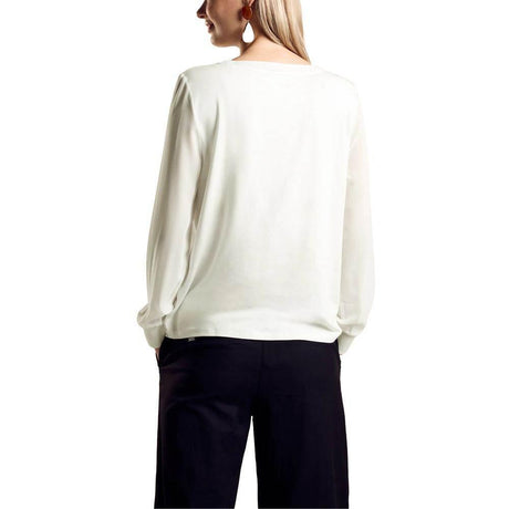 Street One White Viscose Blouse - Hilstor