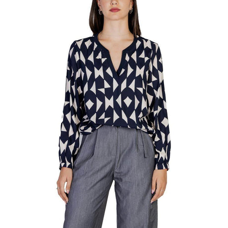 Street One Blue Viscose Blouse - Hilstor