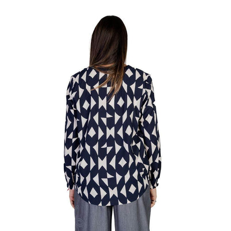 Street One Blue Viscose Blouse - Hilstor