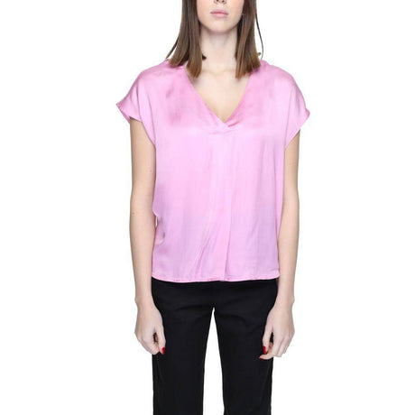 Rinascimento Multicolor Viscose Blouse - Hilstor
